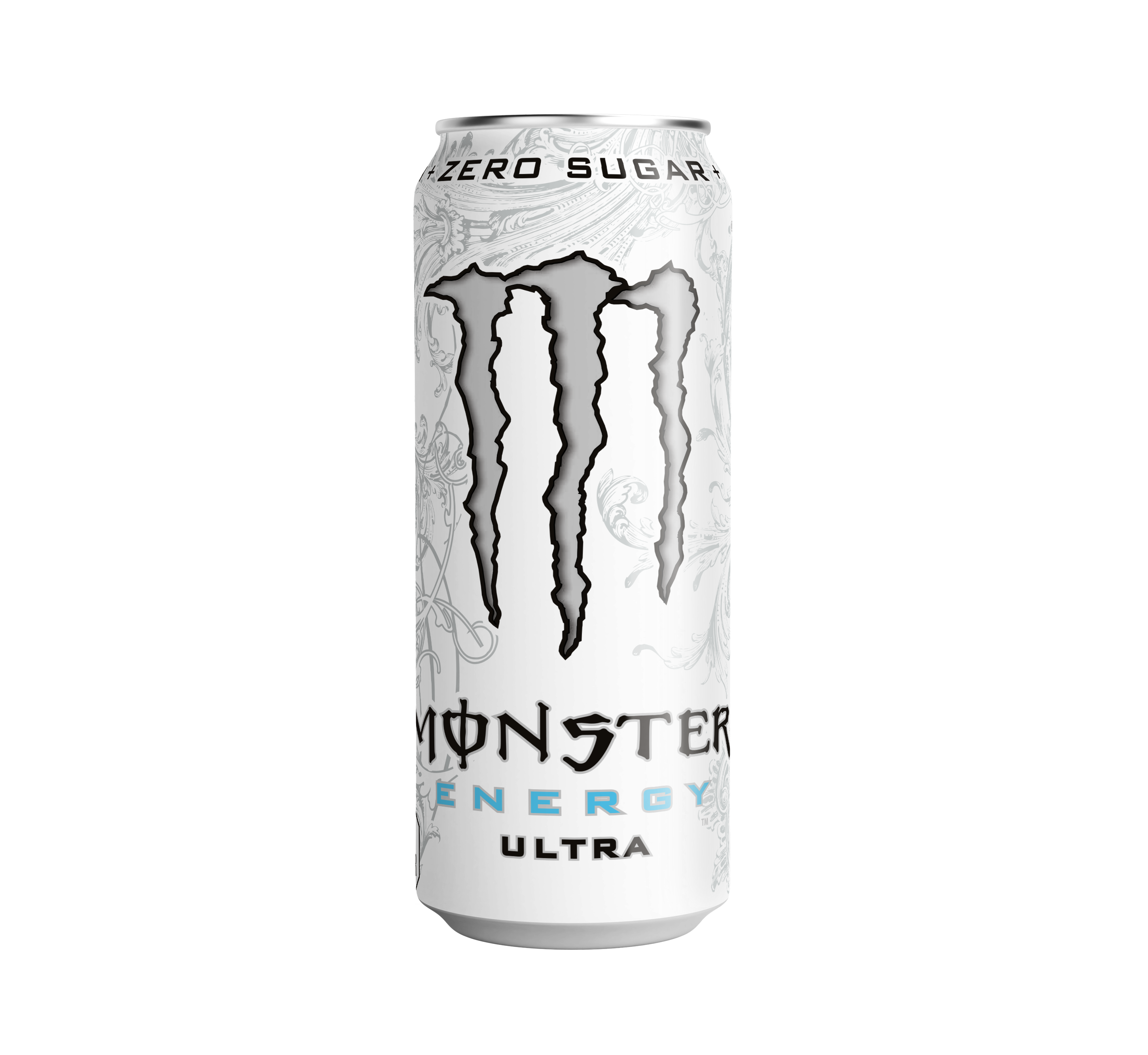 MONSTER Energy Ultra Zero White 500ml HiRes