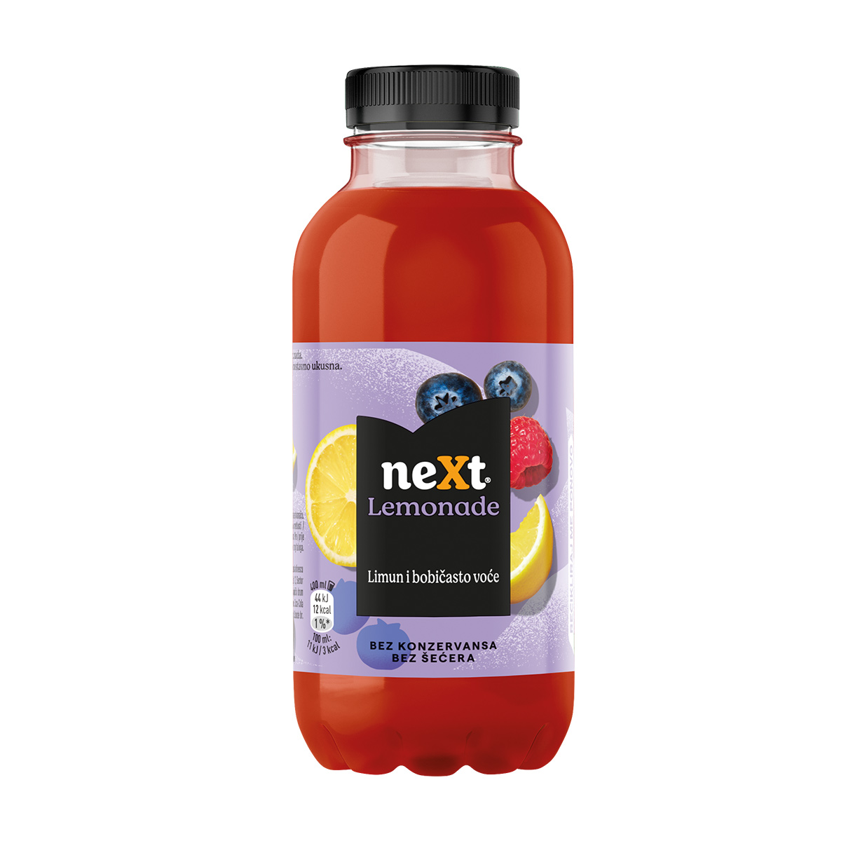 neXt LEMONADE 0.4L PET limun i bobicasto voce LoRes